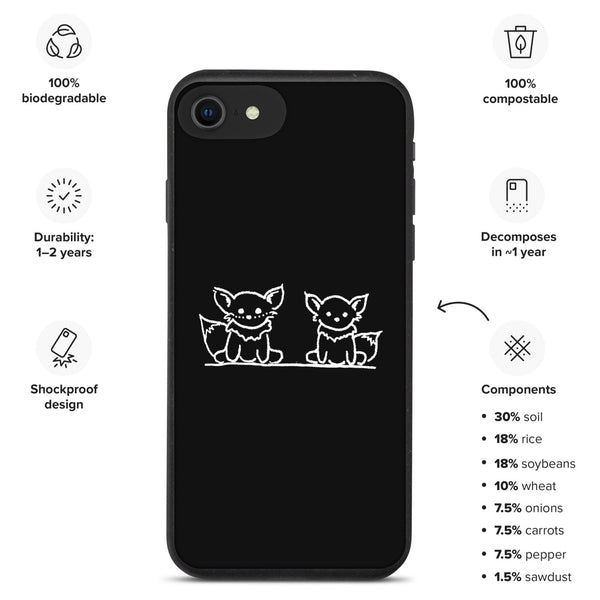 Biodegradable Fox iPhone Case
